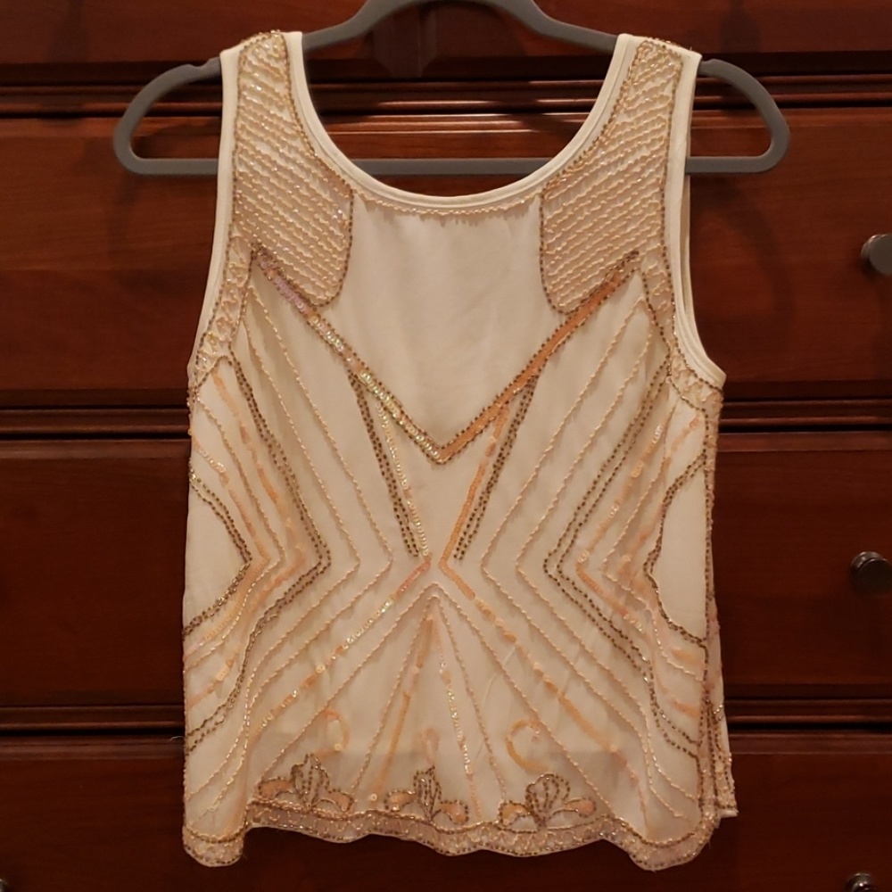 Sequin top